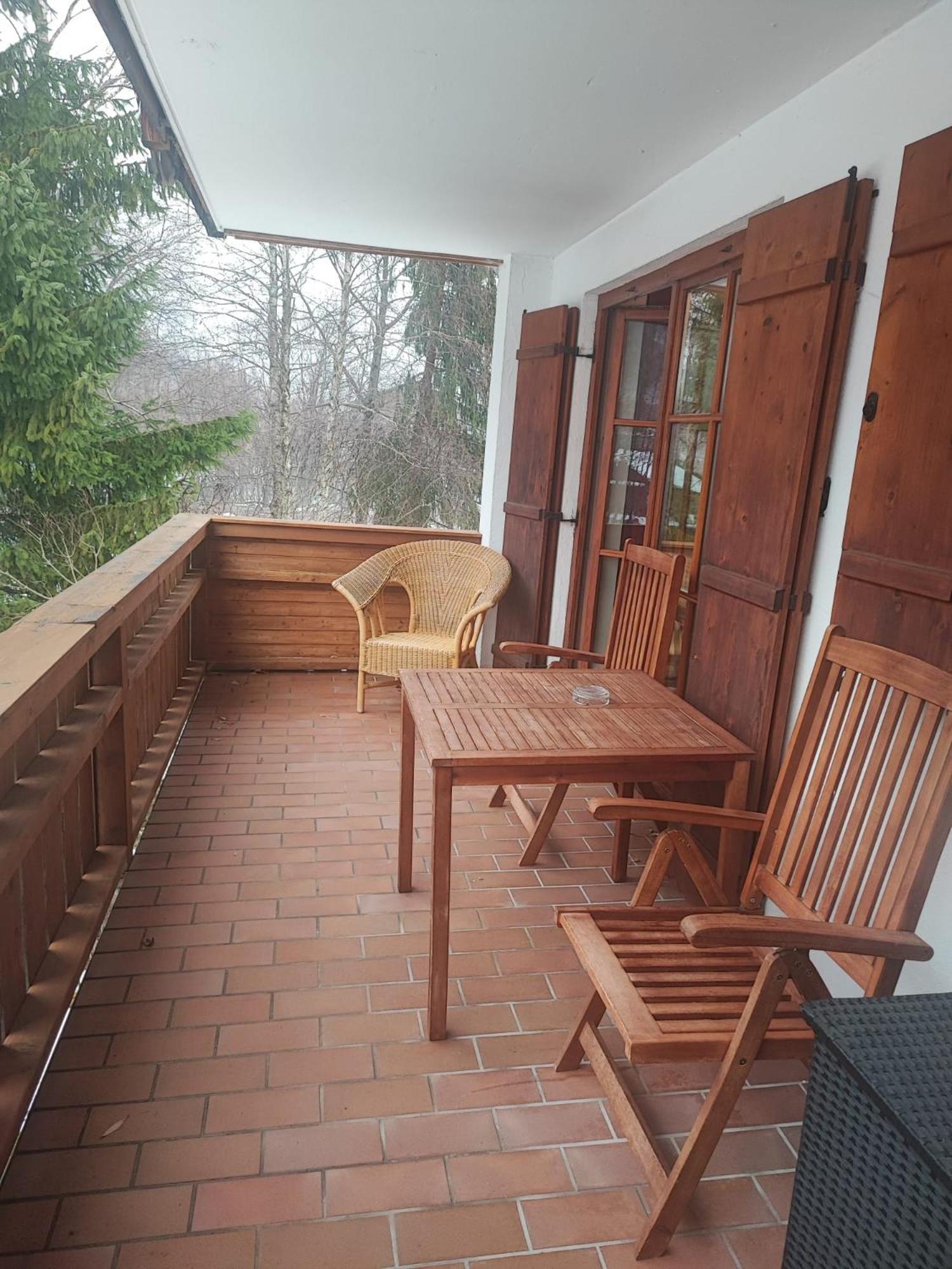Apartment Kofel Oberammergau Exteriör bild